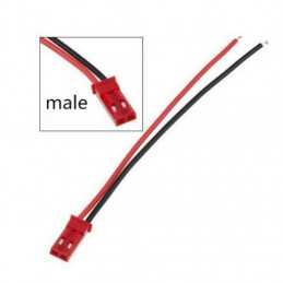 KABEL / KONEKTOR - JST - MALE - 9 cm