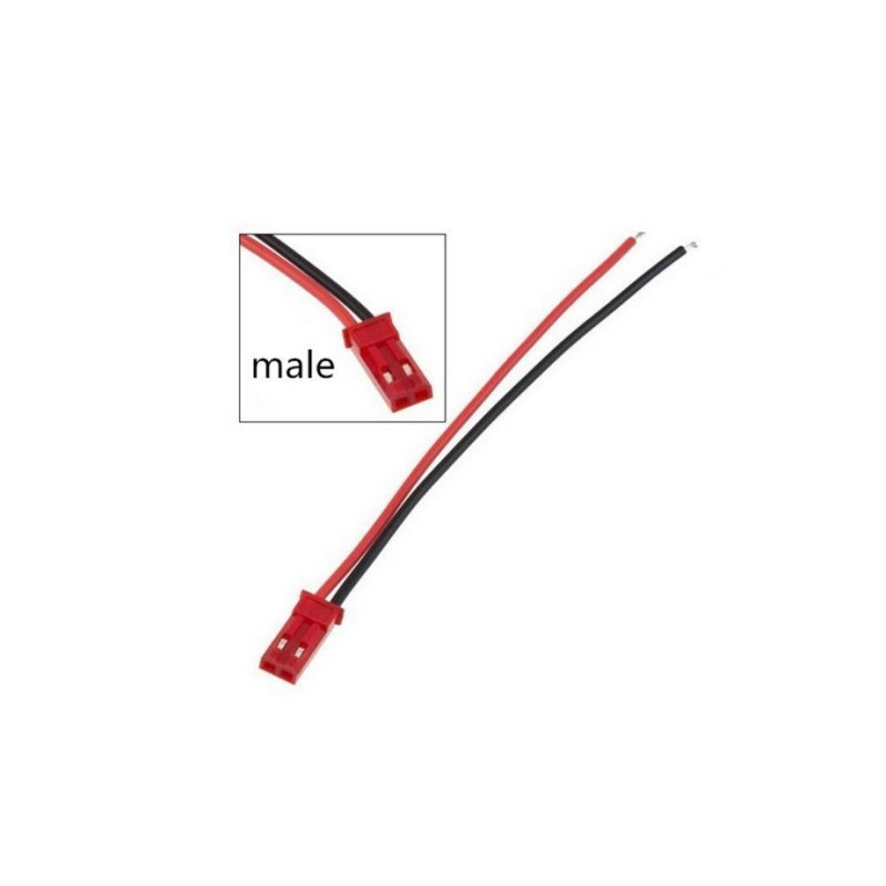 KABEL / KONEKTOR - JST - MALE - 9 cm