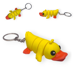 Brelok ŻÓŁTY KACZOR -...