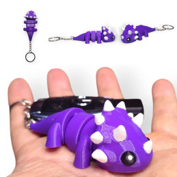 Brelok TRICERATOPS -...