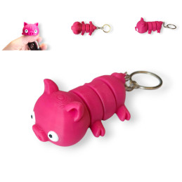 Brelok Różowa ŚWINKA -...