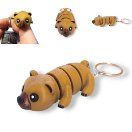 Brelok NIEDŹWIEDŹ GRIZLLY -...