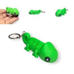 Brelok Zielony Kameleon -...
