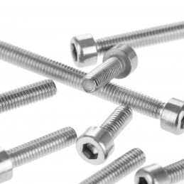 DYSTANS TULEJA NYLON M3 -- 6x6mm -- LEKKI CZARNY