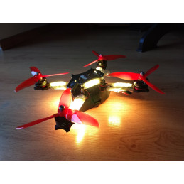 PCB / ESC - płytka dystrybucyjna CC3D, 250 LED