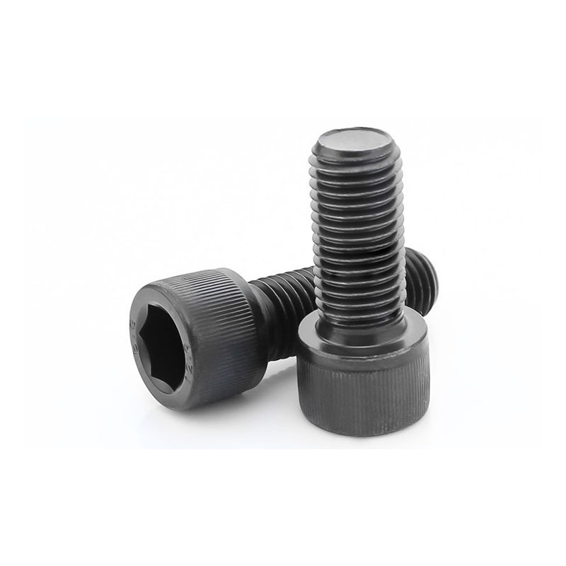 DYSTANS TULEJA NYLON M3 -- 6x6mm -- LEKKI CZARNY
