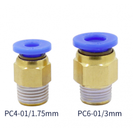 Końcówka pneumatyczna Bowden PC4-M6 RepRap Druk 3d