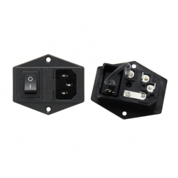 Gniazdo Zasilania z Włącznikiem 10A 250V Anet Druk 3D