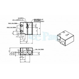 Łożysko Liniowe LM8UU 8 mm 8mm RepRap Druk 3D