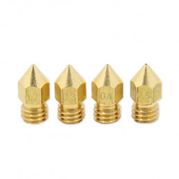 Dysza 0.4 mm V6 / V5 J-Head 1.75 mm M6 Druk 3D