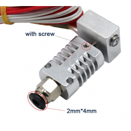 ZESTAW Głowica teflon J-head z chłodzeniem RepRap