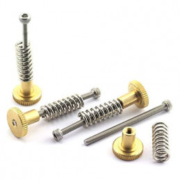 Śruba wraz z nakrętką i sprężyną - RepRap Druk 3D