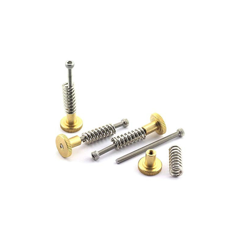 Śruba wraz z nakrętką i sprężyną - RepRap Druk 3D