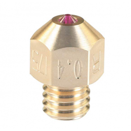 Dysza Rubinowa Ruby Nozzle 0.4 mm MK7 / MK8 1.75 mm Trianglelab Druk 3D