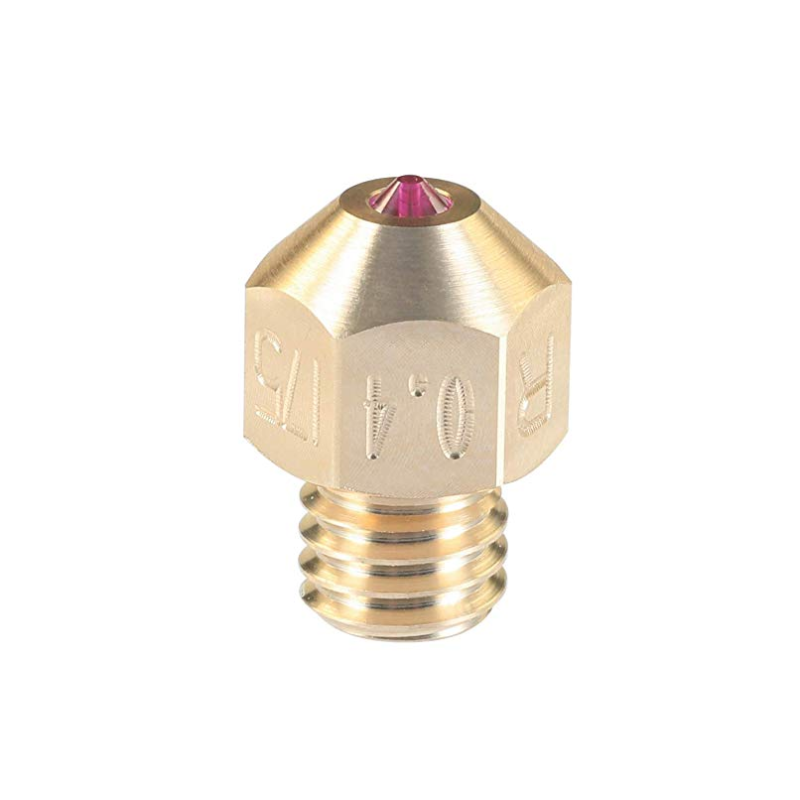 Dysza Rubinowa Ruby Nozzle 0.4 mm MK7 / MK8 1.75 mm Trianglelab Druk 3D