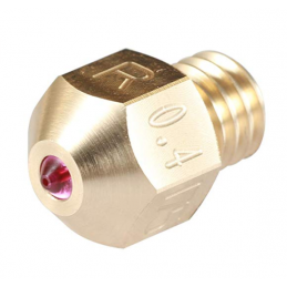 Dysza Rubinowa Ruby Nozzle 0.4 mm MK7 / MK8 1.75 mm Trianglelab Druk 3D