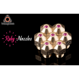 Dysza Rubinowa Ruby Nozzle 0.4 mm MK7 / MK8 1.75 mm Trianglelab Druk 3D