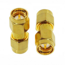 Przejściówka SMA Male na SMA Male