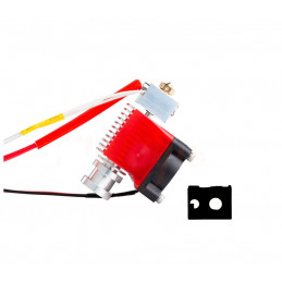 ZESTAW Głowica teflon J-head z chłodzeniem RepRap