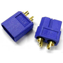 ZŁĄCZE, WTYK, KONEKTOR - XT60 - PARA - CZARNY