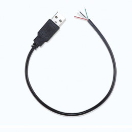 Wtyk USB z przewodem 30cm /...